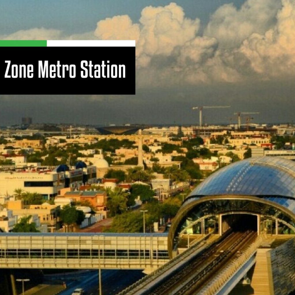 Dubai Healthcare City Metro Station Part Of Green Line Metro