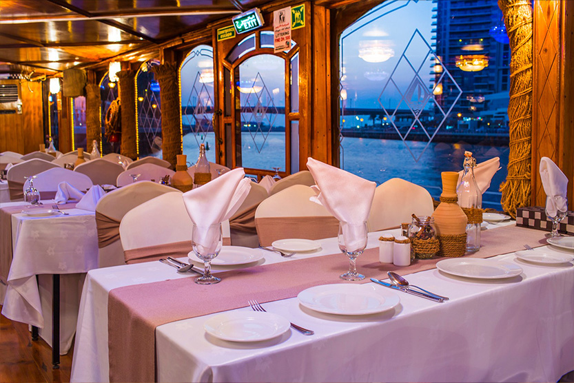 Dubai Water Canal Cruise Dinner | Best Price Ever in 2023