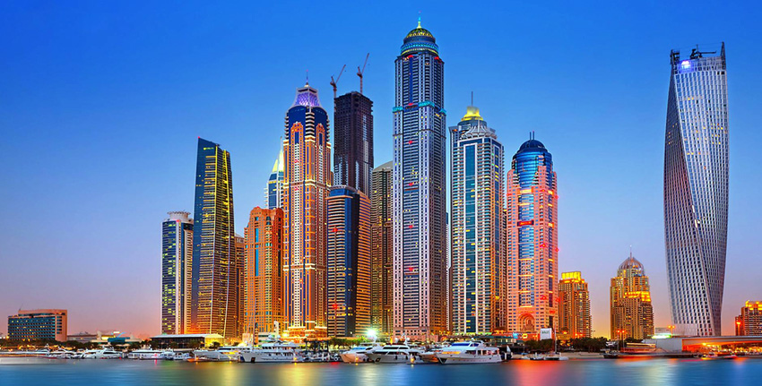 activates Dubai Marina