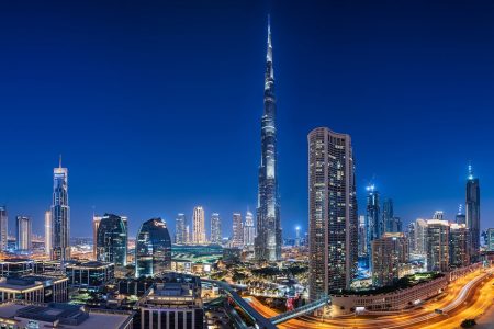 Luminous Burj Khalifa at Night – Experience At The Top