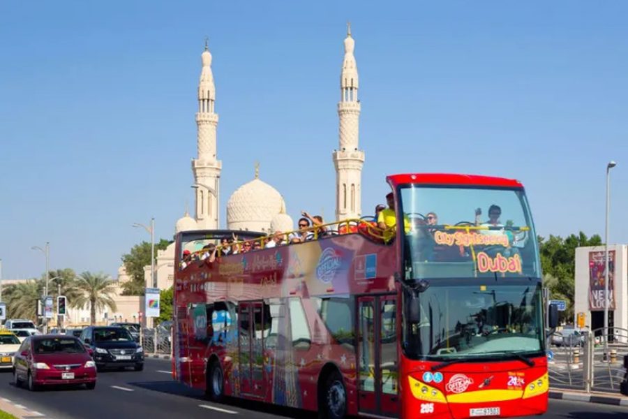 dubai city bus tour