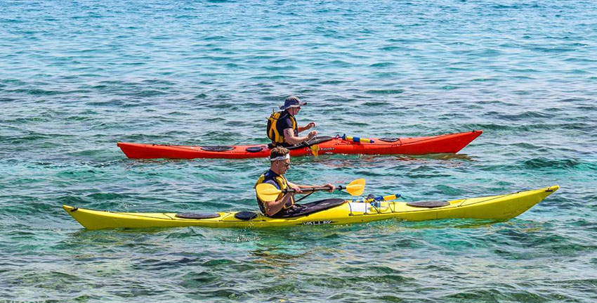 Kayak-Riding