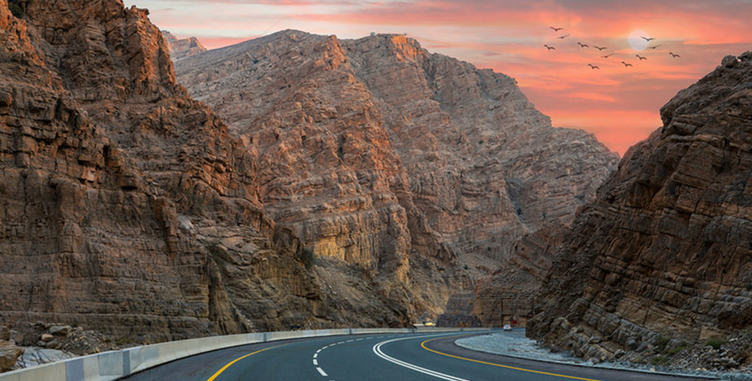 RAK by road uae