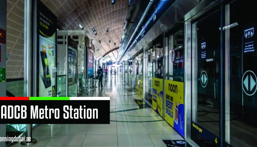 ADCB Metro Station Dubai