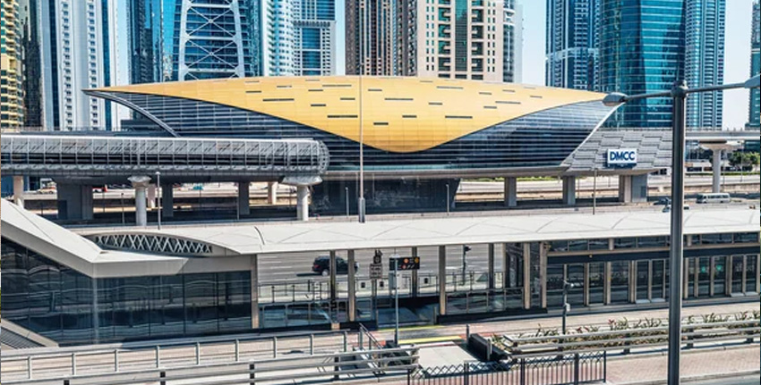 DMCC Metro Station Dubai Metro Jumeirah Lake Towers Planning Dubai