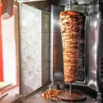 Shawarma and grilled meats served at a Dubai budget restaurant