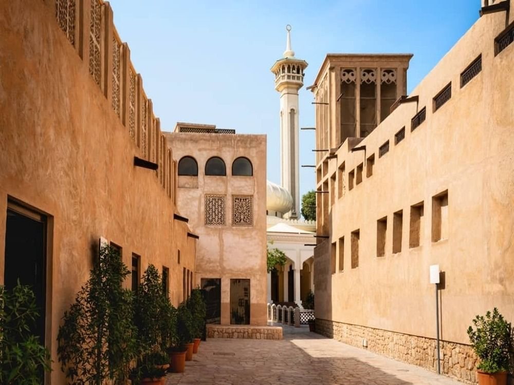 Al Fahidi wind towers in old Dubai