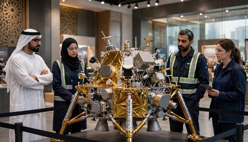 UAE Unveils Flight-Ready Probe for Asteroid Belt Mission