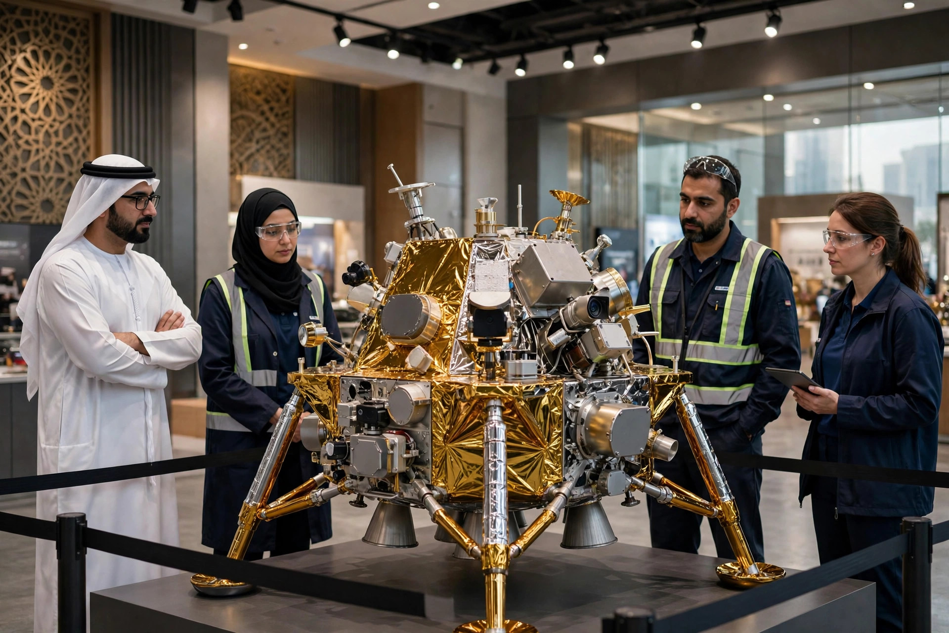 UAE Unveils Flight-Ready Probe for Asteroid Belt Mission