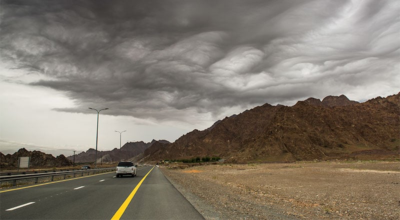 UAE Weather: Rain in East and South, Fog by Morning