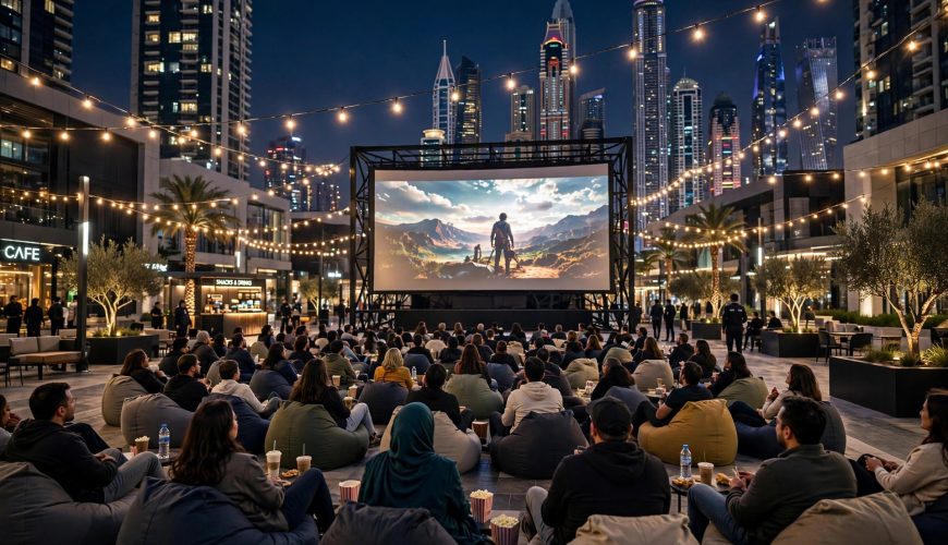 Free Film Night Tonight at Uptown Dubai’s The Plaza