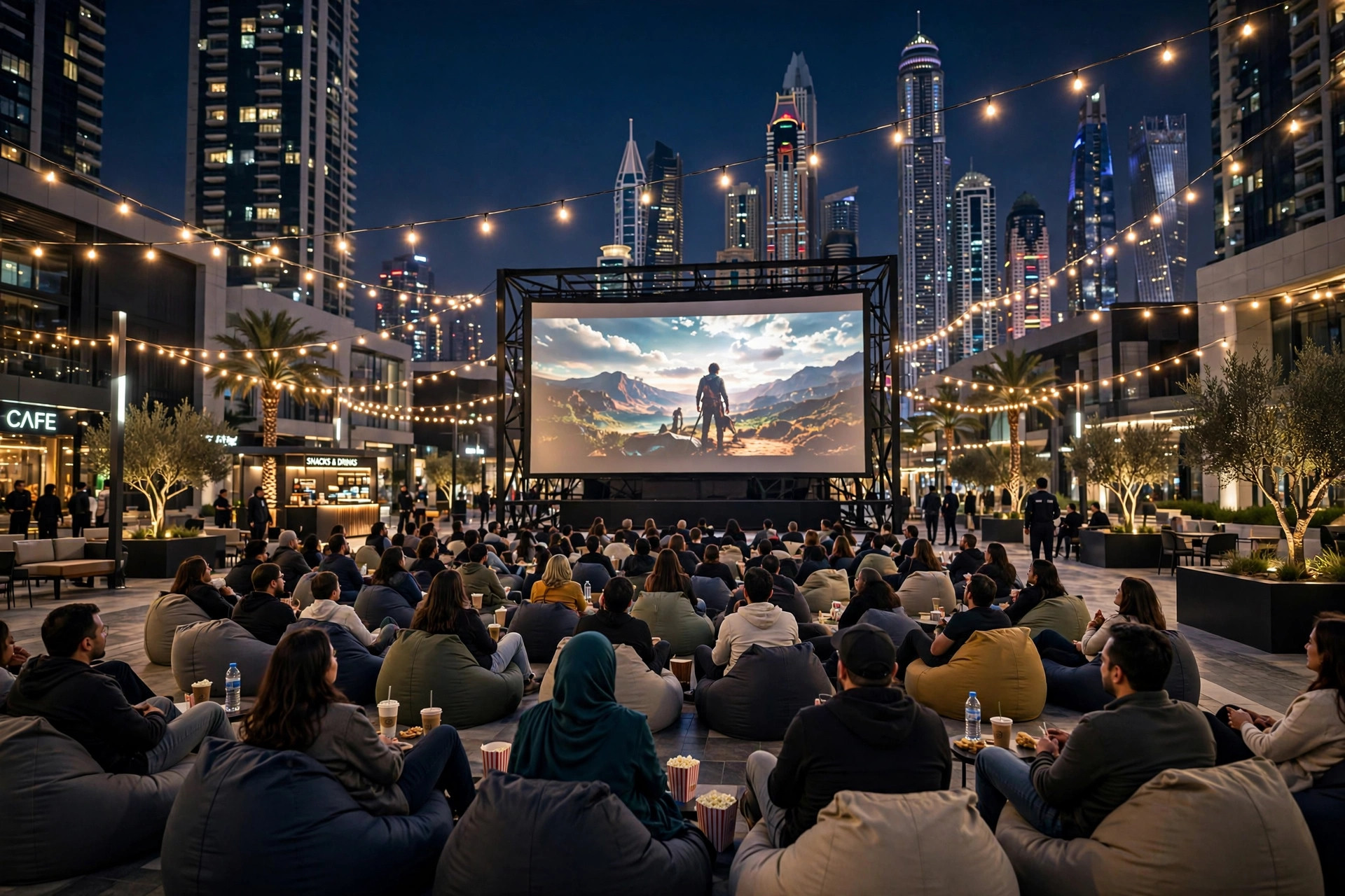 Free Film Night Tonight at Uptown Dubai’s The Plaza