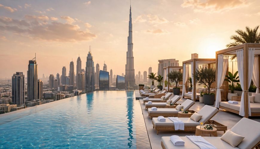 Best Rooftop Pool Hotels in Dubai