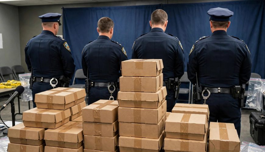 Dubai Police Seize Drugs Worth Dh115 Million, Arrest 14
