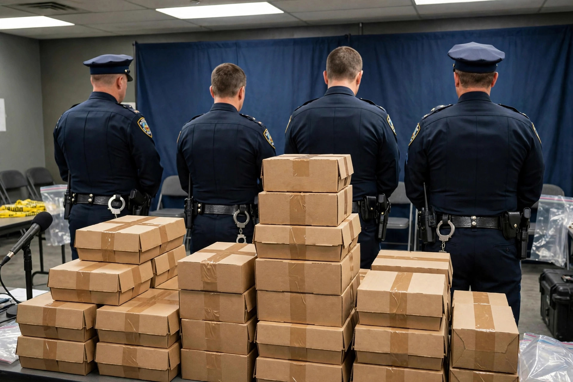 Dubai Police Seize Drugs Worth Dh115 Million, Arrest 14