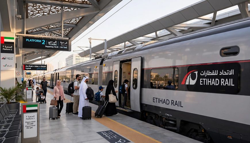 Etihad Rail Adds Extra Weekend Trains to Dubai