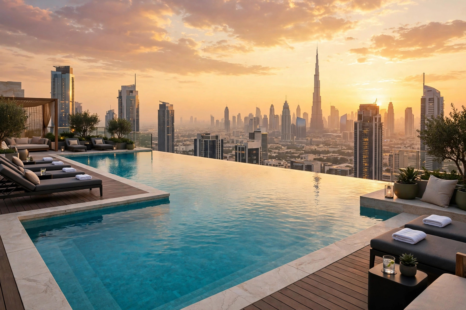 Best Hotels with Infinity Pools in Dubai