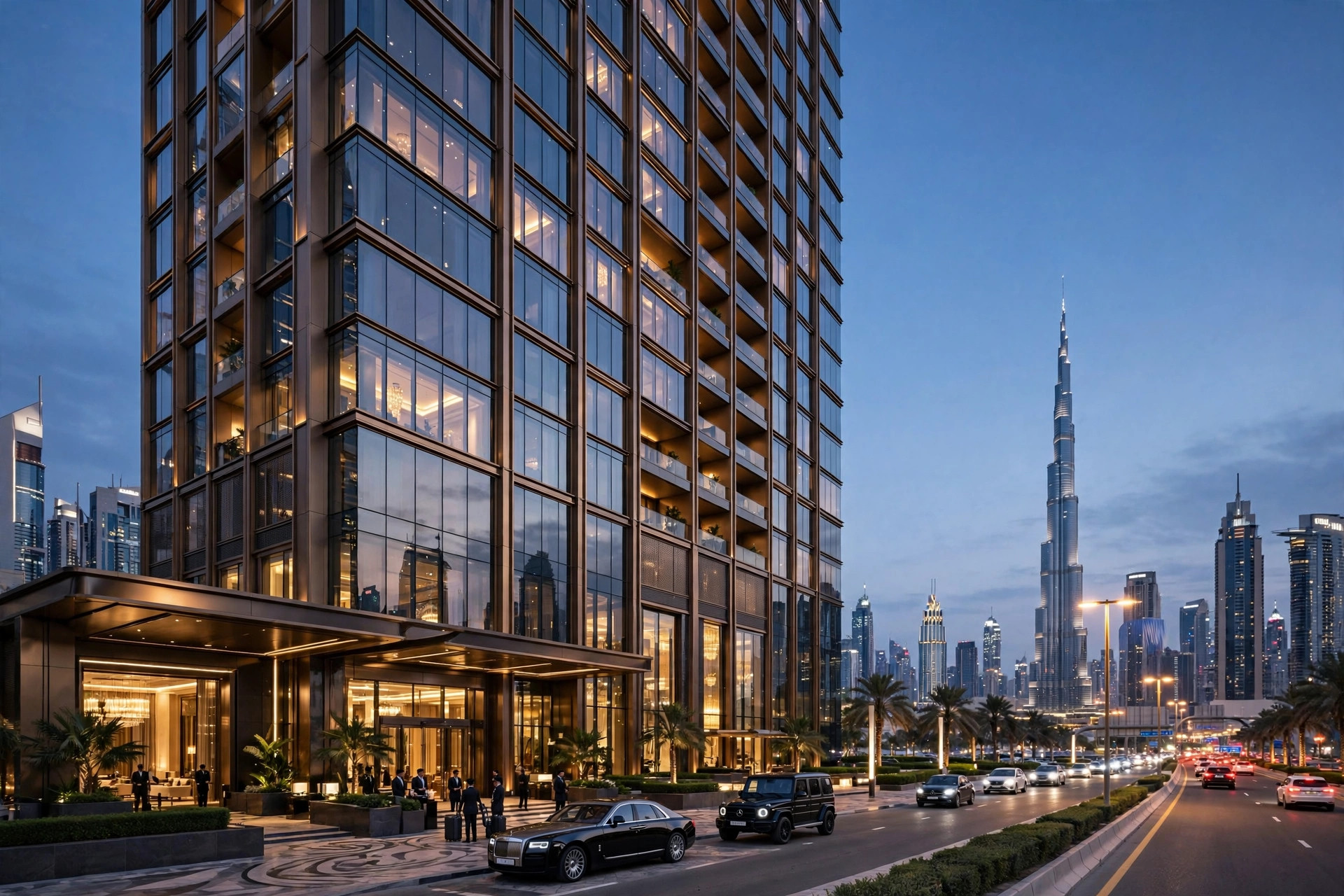 Mandarin Oriental Downtown Dubai in Wasl Tower on Sheikh Zayed Road