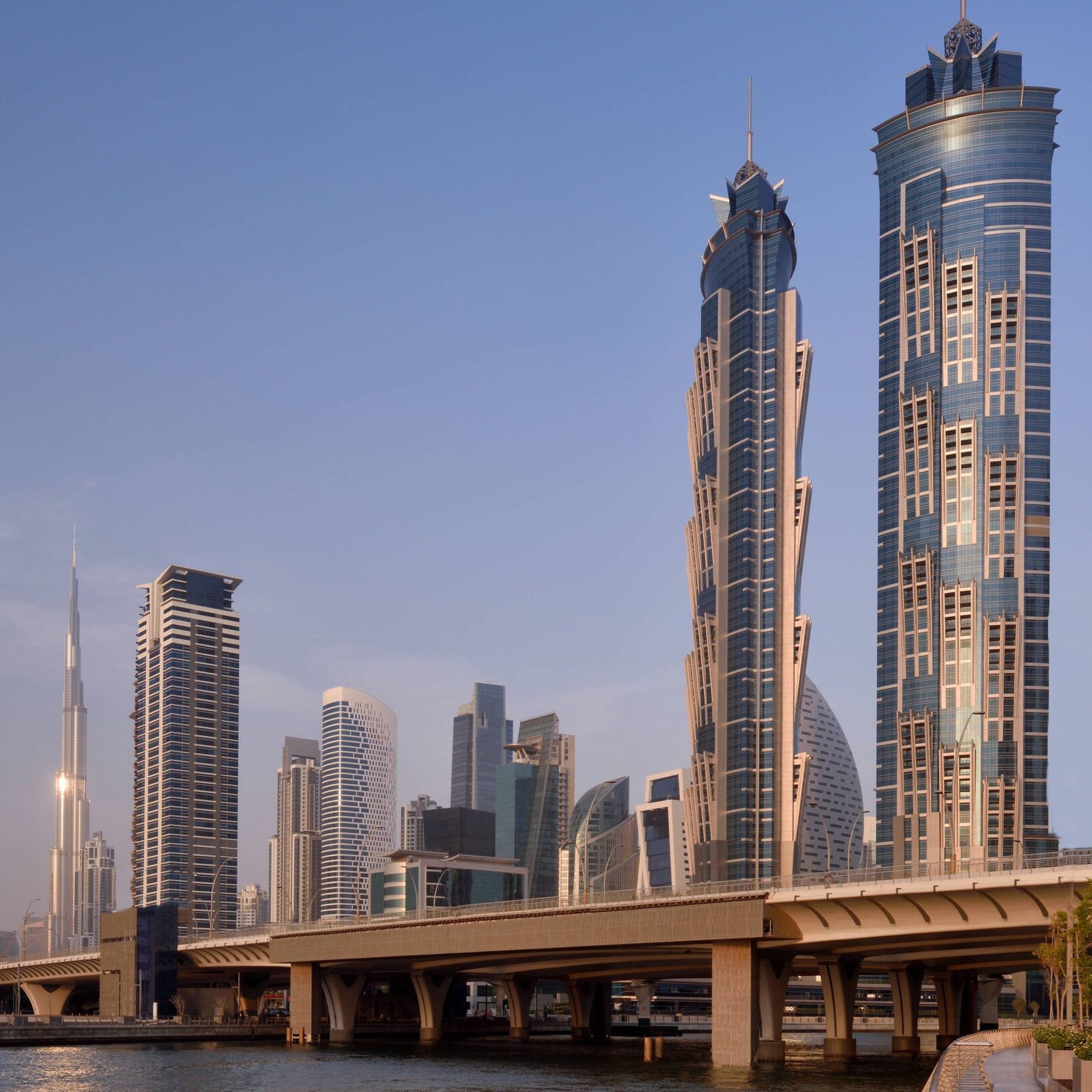 JW Marriott Marquis twin towers in Business Bay Dubai
