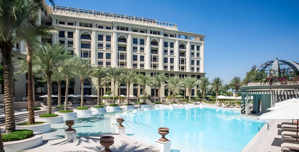 Palazzo Versace Dubai neoclassical hotel on Al Jaddaf waterfront
