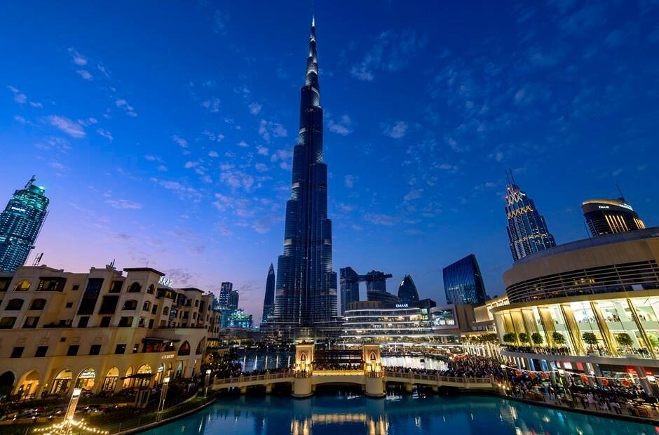 Sheikh Mohammed bin Rashid Boulevard in Downtown Dubai