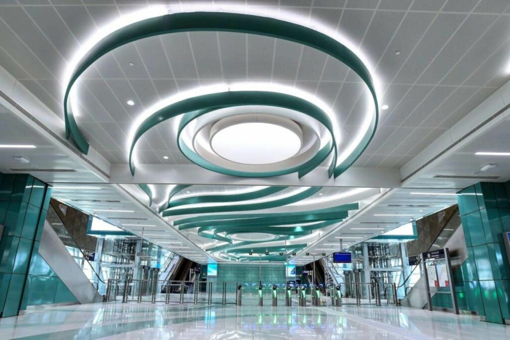 Dubai Metro Route 2020 station serving Expo City Dubai